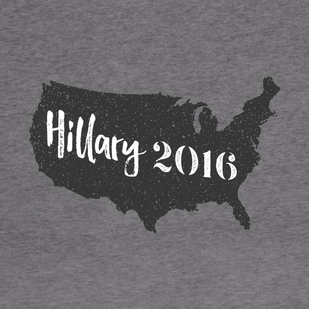 USA Hillary 2016 by kippygo